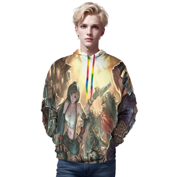 Final Fantasy Hoodie &#8211; 3D Print Long Sleeve Hooded Jumper