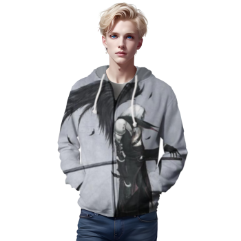 Final Fantasy Hoodies &#8211; Final Fantasy VII Zip Up Hoodie