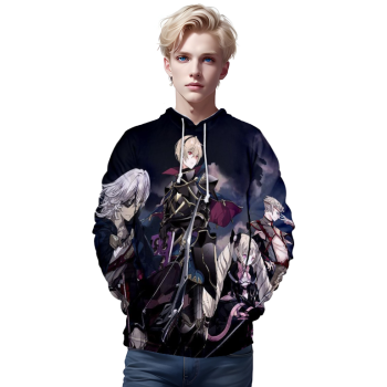 FE Hoodies &#8211; FE Awakening Fates Inigo Azur Pullover Hoodie