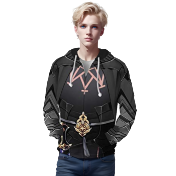 FE Hoodies &#8211; FE Three Houses Hooded Fashion Zipper Coat