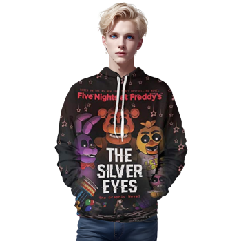 Five Nights at Freddy&#8217;s Hoodies for Teens &#8211; 3D Boys and Girls Pullover Hoodie