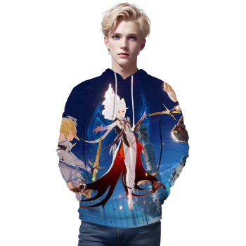 Game Genshin Impact 3D Printed Hoodies Sweatshirts