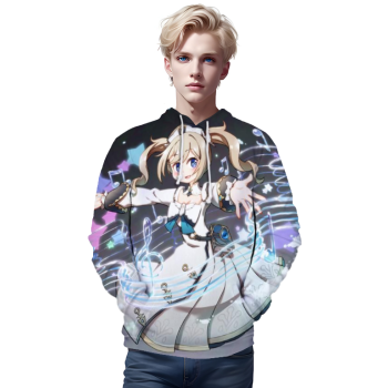 Game Genshin Impact 3D Printed Hoodies Sweatshirts