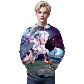 Game Genshin Impact 3D Printed Hoodies Sweatshirts