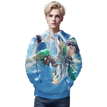 Game Genshin Impact 3D Printed Hoodies Sweatshirts