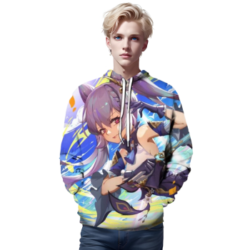Game Genshin Impact 3D Printed Sweatshirt Hoodie Pullover