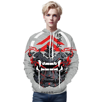 Ghost of Tsushima Hoodies &#8211; Jin Sakai 3D Hooded Pullover Jumper