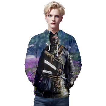 Ghost of Tsushima Hoodies &#8211; Jin Sakai 3D Hooded Pullover Jumper