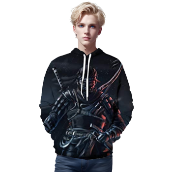 Ghost of Tsushima Hoodies &#8211; Jin Sakai 3D Hooded Pullover Jumper