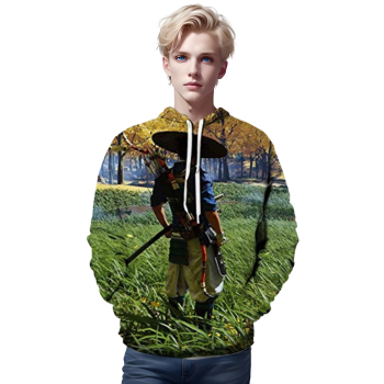 Ghost of Tsushima Hoodies &#8211; Jin Sakai 3D Hooded Pullover Jumper