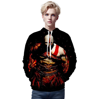 God of War Hoodie &#8211; God of War Kratos 3D Print Hooded Sweatshirt
