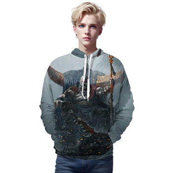 God of War Hoodie &#8211; God of War Kratos 3D Print Hooded Sweatshirt