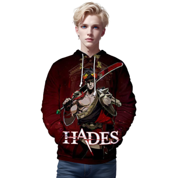 Game Hades Hoodie &#8211; 3D Print Hooded Jumper