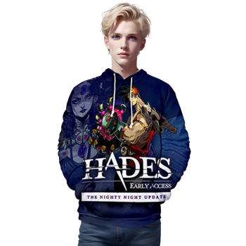 Game Hades Hoodie &#8211; 3D Print Hooded Jumper