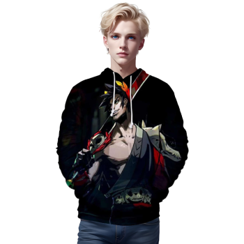 Game Hades Hoodie &#8211; 3D Print Hooded Jumper