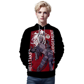 3D Game Helltaker Cute Hoodie Sweatshirt Pullovers