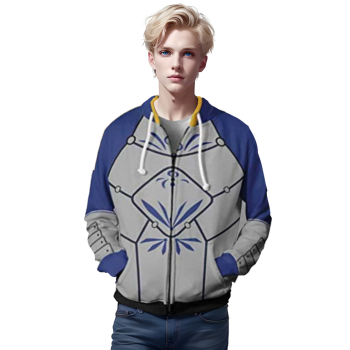 Kingdom Hearts Hooded Coat &#8211; 3D Print Zipper Gaming Hoodie