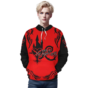 Kingdom Hearts Hoodies &#8211; 3D Print Pullover Gaming Hoodie