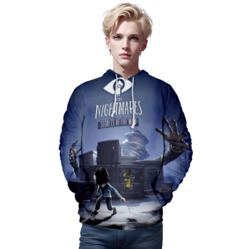 Little Nightmares Hoodie &#8211; Unisex 3D Hooded Sweatshirt