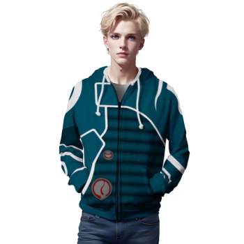 Magic: The Gathering Jace 3D Printed Zipper Hoodies
