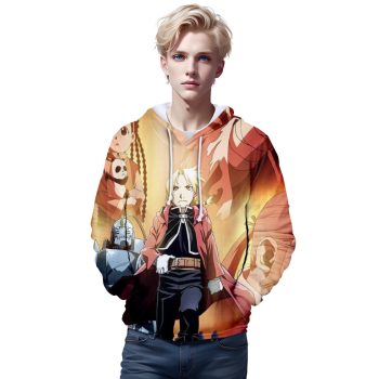 Anime Fullmetal Alchemist Hoodies &#8211; 3D Sweatshirt Pullovers
