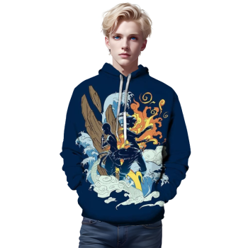 Anime Avatar The Last Airbender 3D Printed Casual Hooded Pullovers Hoodie