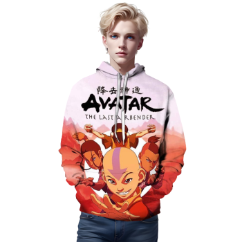 Anime Avatar The Last Airbender 3D Printed Casual Pullovers Hoodie