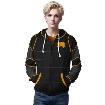 Anime Avatar: The Last Airbender Cosplay Costume Hoodie Zipper Jacket