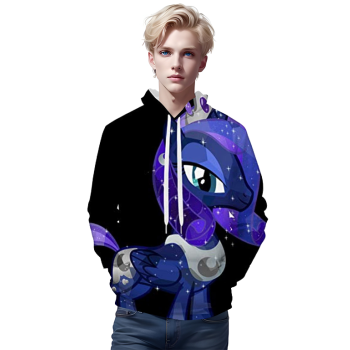 My Little Pony Hoodies &#8211; Princess Luna Unisex 3D Print Casual Pullover Sweater