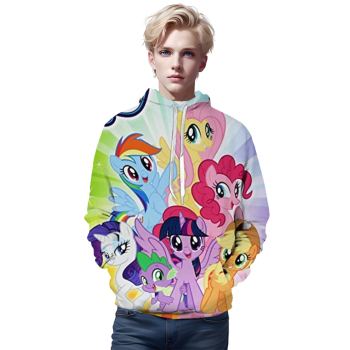 My Little Pony Hoodies &#8211; Unisex 3D Print Casual Pullover Sweater