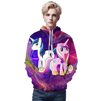 My Little Pony Hoodies &#8211; Unisex 3D Print Casual Pullover Sweater