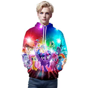My Little Pony Hoodies &#8211; Unisex 3D Print Casual Pullover Sweater
