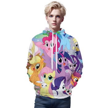My Little Pony Hoodies &#8211; Unisex 3D Print Casual Pullover Sweater
