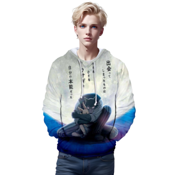 3D Anime BEASTARS Hoodies The Wolf elements Hip Hop Hoodie