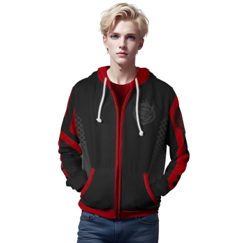 RWBY Anime Cosplay Costume Sweatshirt Zip Up Hoodie