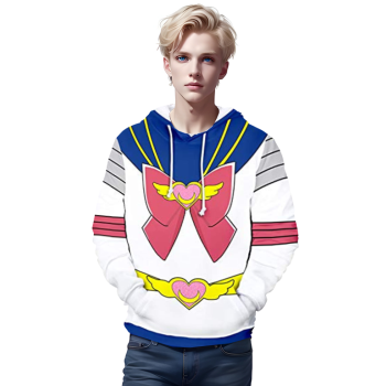 Anime Sailor Moon Hoodie &#8211; 3D Print Pullover Hoodie