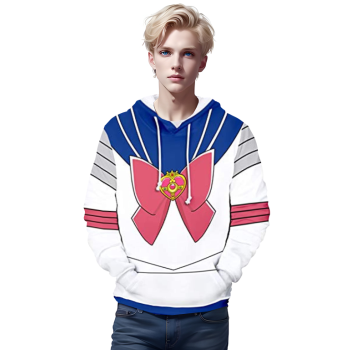 Anime Sailor Moon Hoodie &#8211; 3D Print Pullover Hoodie