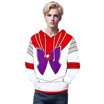 Anime Sailor Moon Hoodie &#8211; 3D Print Pullover Hoodie