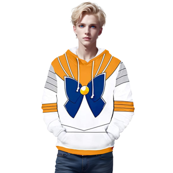 Anime Sailor Moon Hoodie &#8211; 3D Print Pullover Hoodie