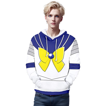 Anime Sailor Moon Hoodie &#8211; 3D Print Pullover Hoodie