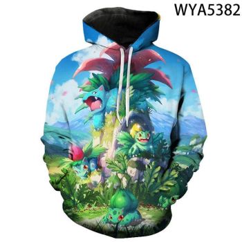 Anime DQS Pullover 3D Printed Sweatshirt Hoodie