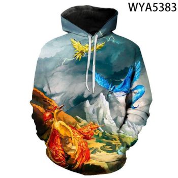 Anime DQS Pullover 3D Printed Sweatshirt Hoodie