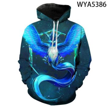 Anime DQS Pullover 3D Printed Sweatshirt Hoodie
