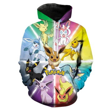 Anime DQS Pullover 3D Printed Sweatshirt Hoodie
