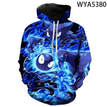 Anime DQS Pullover 3D Printed Sweatshirt Hoodie