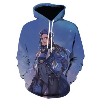 Overwatch  Anr Blue Unisex Hoodie