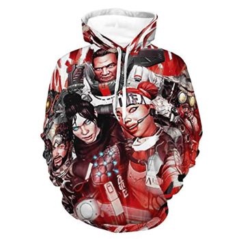 Apex Legends Hoodies &#8211; 3D Print Pullover Gaming Hoodie