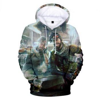 Apex Legends Hoodies &#8211; Apex Legends Game Series Mirage Battle Royale 3D Hoodie