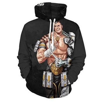 Apex Legends Hoodies &#8211; Fashion 3D Print Drawsrting Pullover Gaming Hoodie