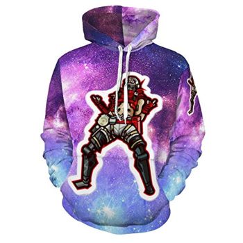 Apex Legends Hoodies &#8211; Octane Fashion 3D Print Drawsrting Pullover Gaming Hoodie